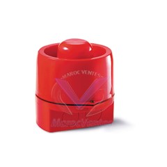 Sirene D'incendie Rouge 24V Sans flach WeatherProof IP65 (CP-400IMC) CP400SR